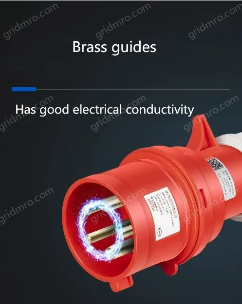 4 pole 16A exposed socket