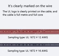 Transformer Cable 24AWG Brown